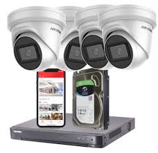 4 CC TV CAMERA PACKAGE
